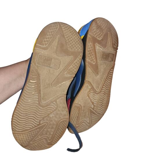 PUMA EUC BOYS YOUTH  RS X GLOBAL SZ 5 FUTURISM CASUAL LACE UP SNEAKERS - Picture 6 of 8